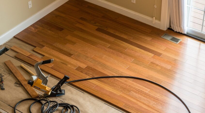 hardwood flooring